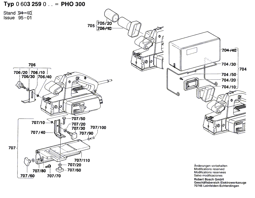 BOSCH PHO 300 0603259042