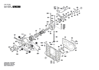 BOSCH Flügelschraube | Ersatzteile für 4000 | 2610996879