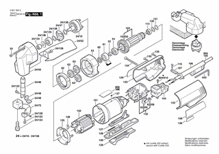 BOSCH Winkelschraubendreher DIN 911, SW3 | Ersatzteile für GSC 16 | 1907950004