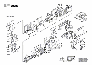 BOSCH Typschild | Ersatzteile für Blechschere | 160111A3H3