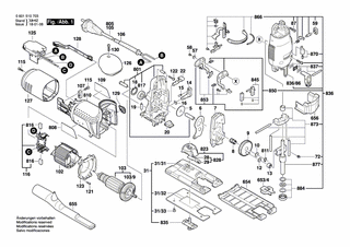 BOSCH Pilzgriff | Ersatzteile für GST 135 CE | 2605190442