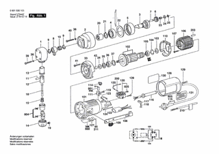 BOSCH Ausgleichscheibe | Ersatzteile für GNA 2,0 | 2600150004