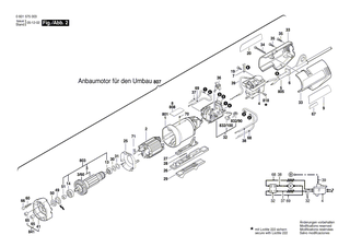BOSCH Zylinderschraube DIN 84-AM3,5x8-5.8 | Ersatzteile für 1575 | 2910011084