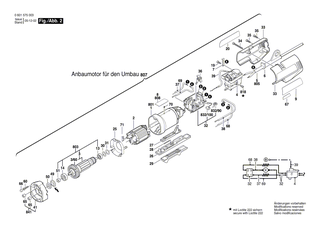 BOSCH Laufrolle Ersatzteile f r 1575 0601575050 2600300005