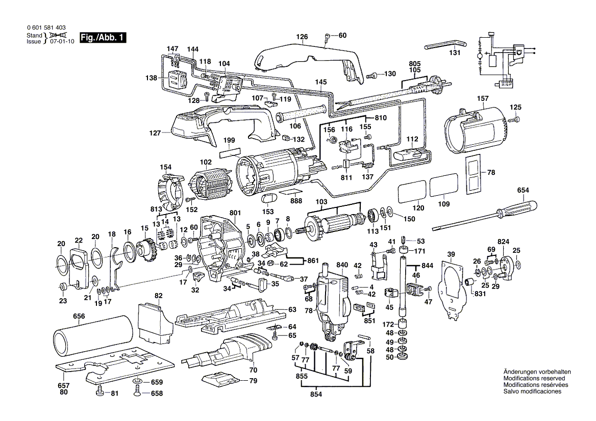 BOSCH Steckh lse Ersatzteile f r 1581 DVS 0601581434 2600400008