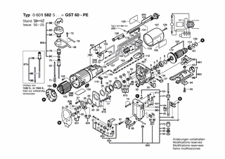 BOSCH Rollensatz | Ersatzteile für GST 60 PE | 1619P01375