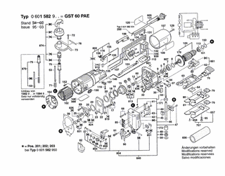 BOSCH Sechskantmutter DIN 934-M6-8-A | Ersatzteile für GST 60 PAE | 2915011007