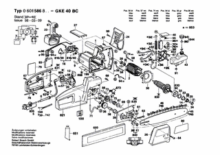 BOSCH Unterlegscheibe 0,5 MM DICK | Ersatzteile für GKE 40 BC | 1600101023