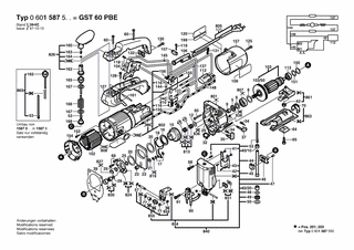 BOSCH Bürstenhalter | Ersatzteile für GST 60 PBE | 1600A003G4