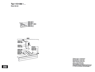 BOSCH Netzanschlussleitung EU 4,15m 2 x 1,0mm H07 RN-F | Ersatzteile fr Gw-Handhobel | 1607000227