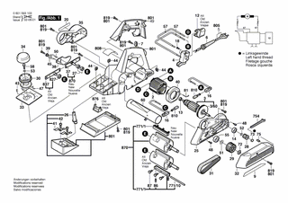 BOSCH Griffkappe | Ersatzteile für GHO 31-82 | 2605500105
