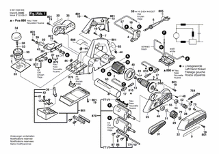BOSCH Tiefenanschlag | Ersatzteile für GHO 36-82 C | 2607001045
