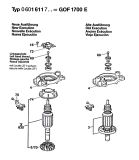 BOSCH Schraube 4x13 MM | Ersatzteile für Oberfräse | 3603415540