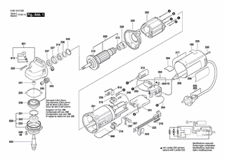 BOSCH Teilesatz | Ersatzteile für GNF 20 CA | 3607031208