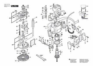 BOSCH Entstörfilter | Ersatzteile für GOF 1300 ACE | 1617328025