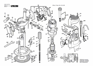 BOSCH Taste | Ersatzteile für GOF 2000 CE | 2610997003