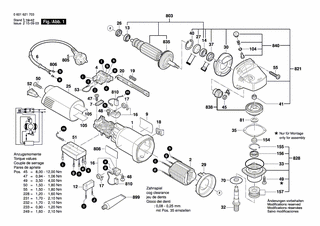 BOSCH Drehknopf | Ersatzteile für GNF 35 CA | 3607031547
