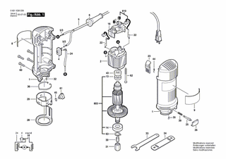 BOSCH Schraube | Ersatzteile fr 1638 | 1619X00504