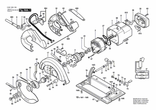 BOSCH Schraube | Ersatzteile fr B 5600 | 1619X00504