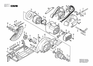 BOSCH Schutzhaube | Ersatzteile fr 1656-41 | 2610350729