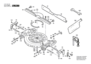 BOSCH Lagerbock | Ersatzteile f�r 5412 | 2610915736