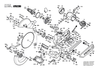 BOSCH Sägetisch | Ersatzteile für 5412L | 2610915766