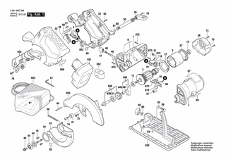 BOSCH Spannstift ISO 8752-6x36-A-ST | Ersatzteile für 1664 | 2917761253