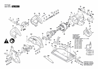 BOSCH Aufnahmeflansch | Ersatzteile fr CS10 | 2610919164