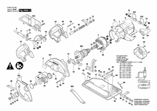 BOSCH Hebel | Ersatzteile für CS10 | 2610924368