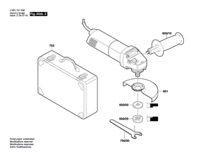 BOSCH Getriebegeh�use | Ersatzteile f�r 1701 A | 1605806451