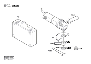 BOSCH Ausgleichscheibe 0,2 MM DICK | Ersatzteile f�r GWS 10-150 C | 1600136014