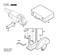 BOSCH Typschild | Ersatzteile fr 1752 | 160111A3H3