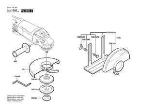BOSCH Sicherungsscheibe | Ersatzteile f�r 1754 G | 1600171001