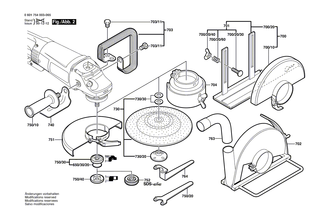 BOSCH L�fter | Ersatzteile f�r GWS 23-230 | 1606610142