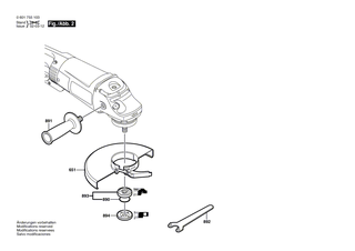 BOSCH Ausgleichscheibe 0,4 MM DICK | Ersatzteile f�r GWS 25-180 | 1600190040