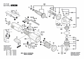 BOSCH Schalter | Ersatzteile fr 1775 E | 1607200137