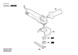 BOSCH Luftleitring | Ersatzteile f�r 1701A | 1600591014