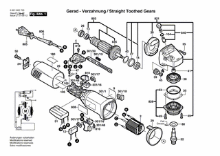 BOSCH Spiralfeder | Ersatzteile für GWS 10-125C | 1604652013
