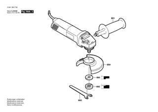 BOSCH T�lle �7,3-�8,6x67 MM | Ersatzteile f�r 1703AEVS | 1600703031
