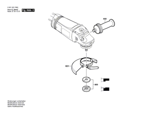 BOSCH Sicherungsbgel | Ersatzteile fr 1873-8 | 1600119010