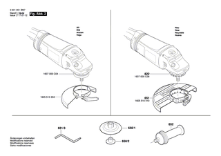 BOSCH Flachkopfschraube M4x10 MM | Ersatzteile f�r 1873-8F | 1603410014