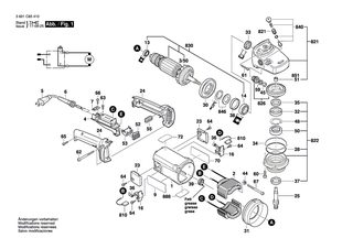 BOSCH Unterlegscheibe 1,8 MM DICK | Ersatzteile für GWS 18 U, GWS 21 U - 1600101655