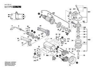 BOSCH Unterlegscheibe 1,8 MM DICK | Ersatzteile für GWS 18 U, GWS 21 U - 1600101655