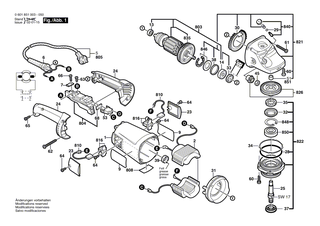 BOSCH Sicherungsring | Ersatzteile f�r GWS 18-180, GWS 19-180 - 1600119010
