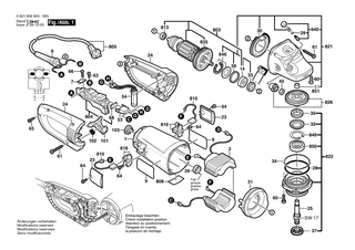 BOSCH Sicherungsring | Ersatzteile f�r GWS 18-180, GWS 19-180 - 1600119010