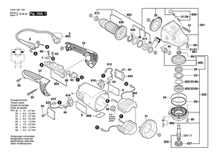 BOSCH Ausgleichscheibe 0,35 MM DICK | Ersatzteile für GWS 20-180 H, GWS 20-180 JH - 1600190039