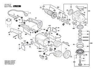 BOSCH Ausgleichscheibe 0,35 MM DICK | Ersatzteile für GWS 20-180 H, GWS 20-180 JH - 1600190039