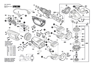 BOSCH Magnet | Ersatzteile für GWS 22-180 LVI, GWS 22-230 LVI - 1600190048