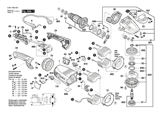 BOSCH Magnet | Ersatzteile für GWS 22-180 LVI, GWS 22-230 LVI - 1600190048