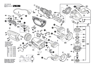 BOSCH Magnet | Ersatzteile für GWS 22-180 LVI, GWS 22-230 LVI - 1600190048